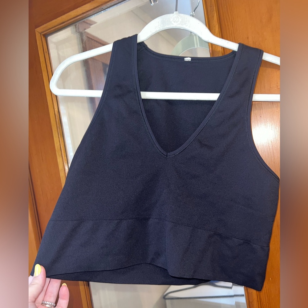 Athleta Ribbed Top